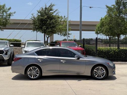 Graphite Shadow 2021 INFINITI Q50 3.0t LUXE