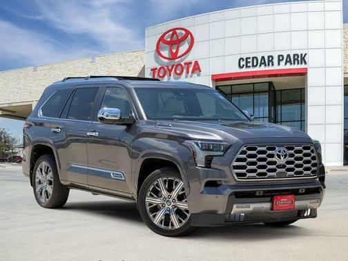 Magnetic Gray Metallic 2024 Toyota Sequoia Capstone