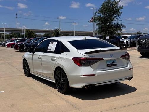 Platinum White 2024 Honda Civic Si Base