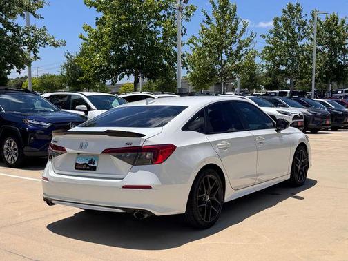 Platinum White 2024 Honda Civic Si Base