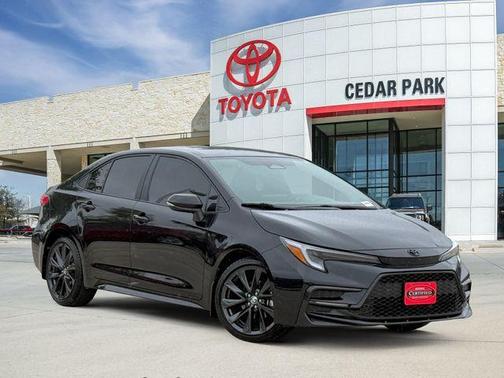 Midnight Black Metallic 2024 Toyota Corolla SE