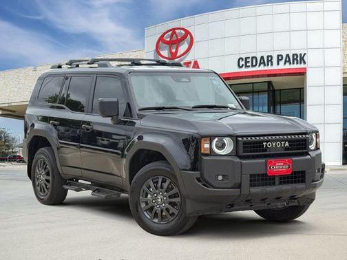 Black 2025 Toyota Land Cruiser 1958