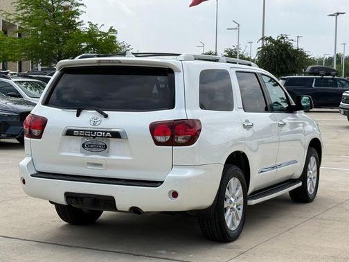 Blizzard Pearl 2021 Toyota Sequoia Platinum