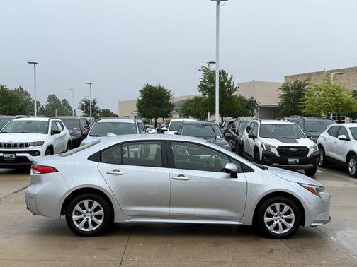 Classic Silver 2026 Toyota Corolla Hybrid LE