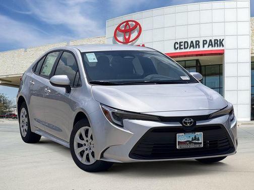 Silver 2026 Toyota Corolla Hybrid LE