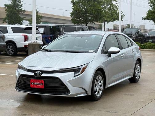 Classic Silver 2026 Toyota Corolla Hybrid LE