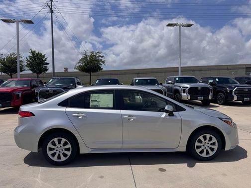 Silver 2026 Toyota Corolla Hybrid LE