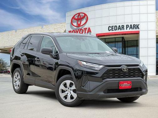 Midnight Black Metallic 2024 Toyota RAV4 LE