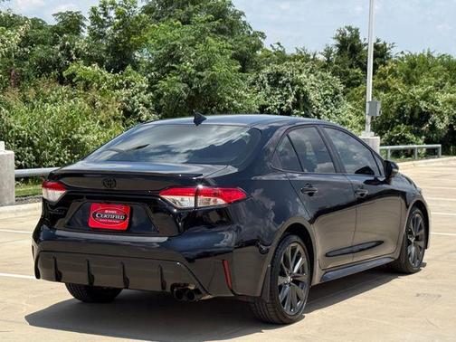 Midnight Black Metallic 2025 Toyota Corolla SE