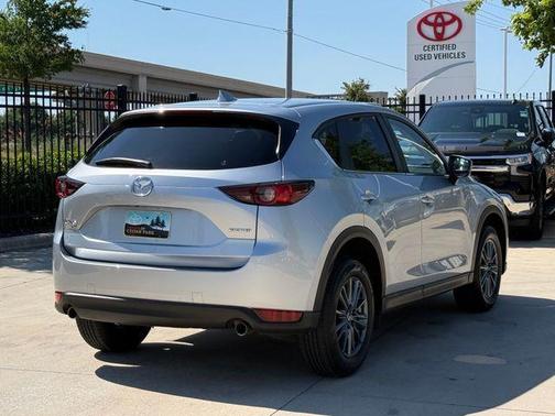 Sonic Silver Metallic 2021 Mazda CX-5 Touring