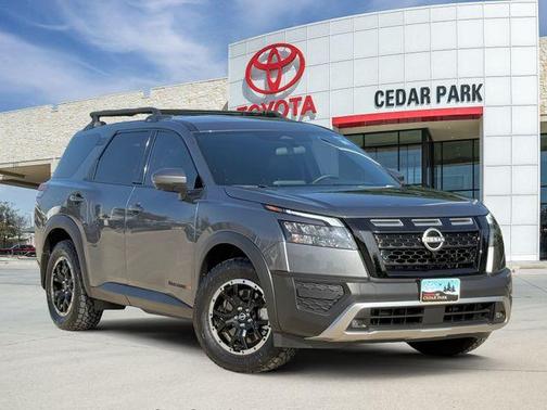 Gun Metallic 2025 Nissan Pathfinder Rock Creek