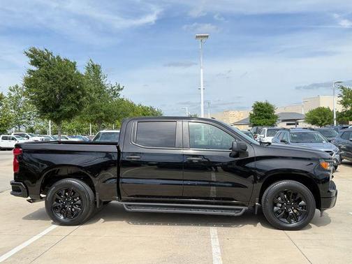 Black 2023 Chevrolet Silverado 1500 Custom