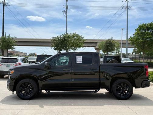 Black 2023 Chevrolet Silverado 1500 Custom