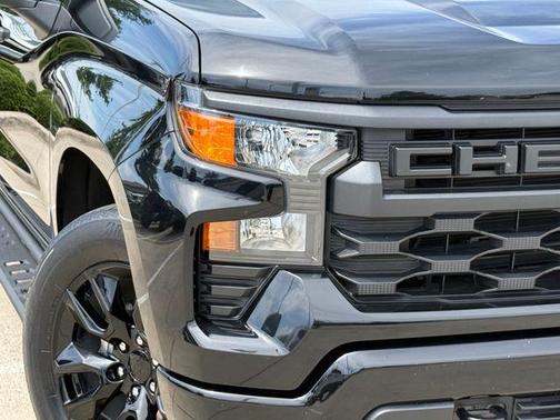 Black 2023 Chevrolet Silverado 1500 Custom
