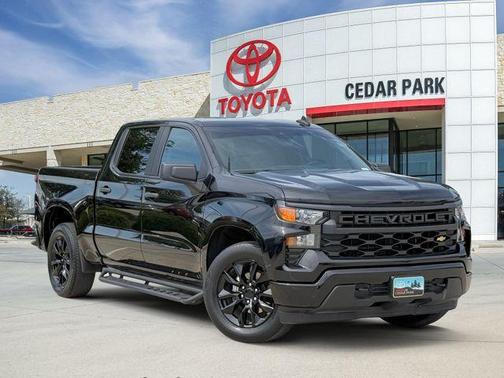 Black 2023 Chevrolet Silverado 1500 Custom