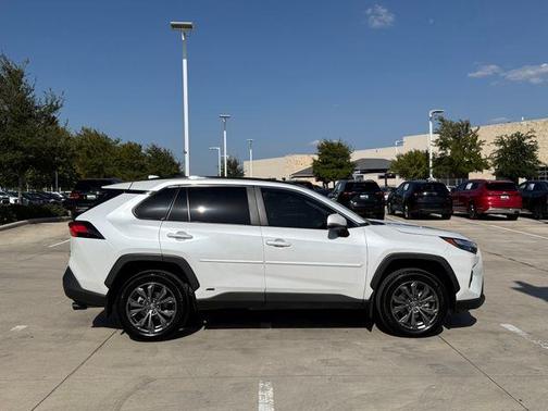 Wind Chill Pearl 2024 Toyota RAV4 Hybrid XLE Premium