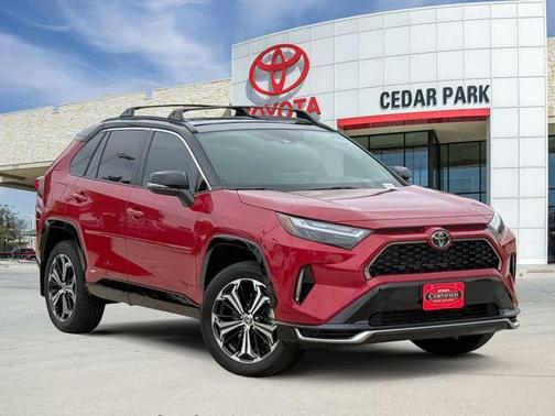 Midnight Black Metallic 2025 Toyota RAV4 Plug-In Hybrid XSE