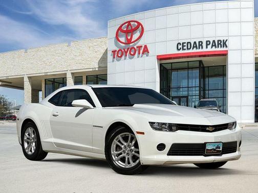 Summit White 2015 Chevrolet Camaro 2LS