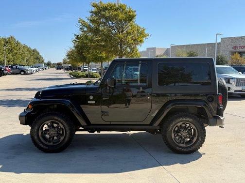Black Clearcoat 2017 Jeep Wrangler Sahara