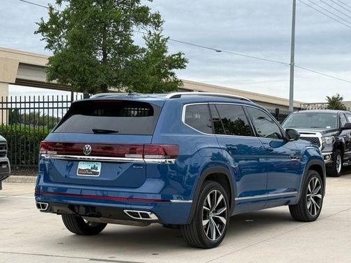 Mountain Lake Blue 2025 Volkswagen Atlas 2.0T SEL Premium R-Line