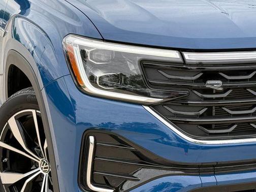 Mountain Lake Blue 2025 Volkswagen Atlas 2.0T SEL Premium R-Line