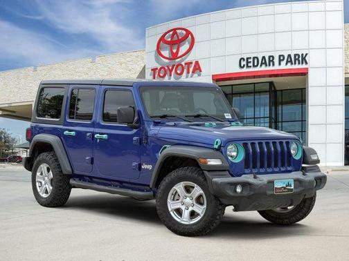 Ocean Blue Metallic 2018 Jeep Wrangler Unlimited Sport