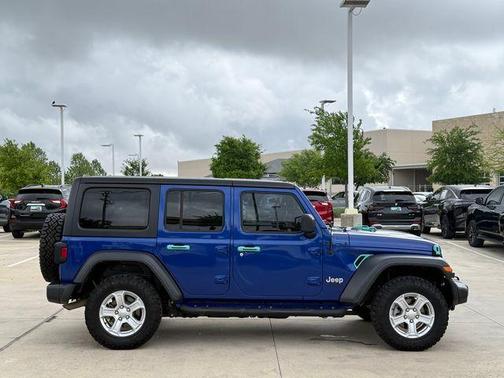 Ocean Blue Metallic 2018 Jeep Wrangler Unlimited Sport
