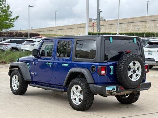 Ocean Blue Metallic 2018 Jeep Wrangler Unlimited Sport