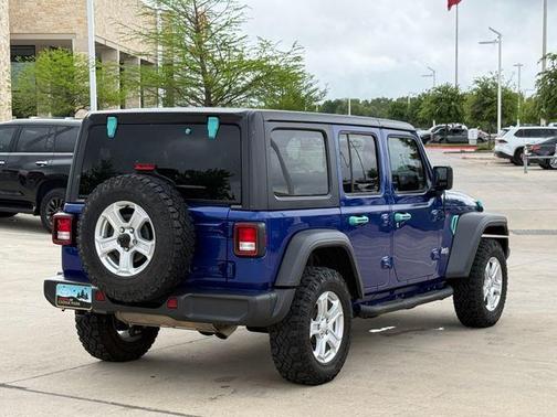 Ocean Blue Metallic 2018 Jeep Wrangler Unlimited Sport