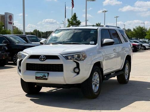 Super White 2018 Toyota 4Runner SR5