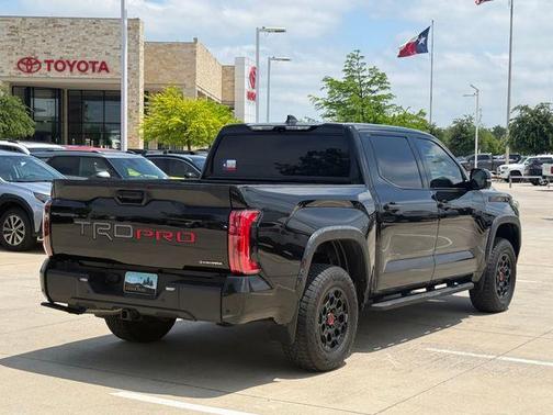 Midnight Black Metallic 2025 Toyota Tundra Hybrid TRD Pro