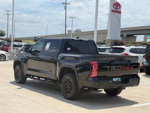 Midnight Black Metallic 2025 Toyota Tundra Hybrid TRD Pro