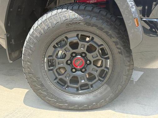 Midnight Black Metallic 2025 Toyota Tundra Hybrid TRD Pro