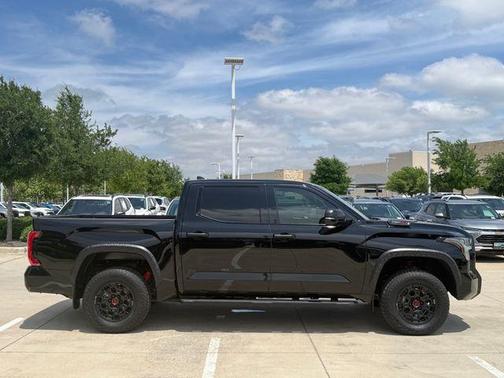 Midnight Black Metallic 2025 Toyota Tundra Hybrid TRD Pro