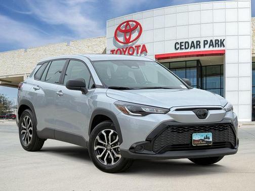 Silver 2025 Toyota Corolla Cross Hybrid S