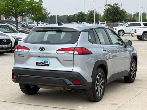 Silver 2025 Toyota Corolla Cross Hybrid S