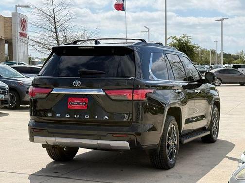 Midnight Black 2023 Toyota Sequoia Limited