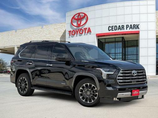 Midnight Black 2023 Toyota Sequoia Limited