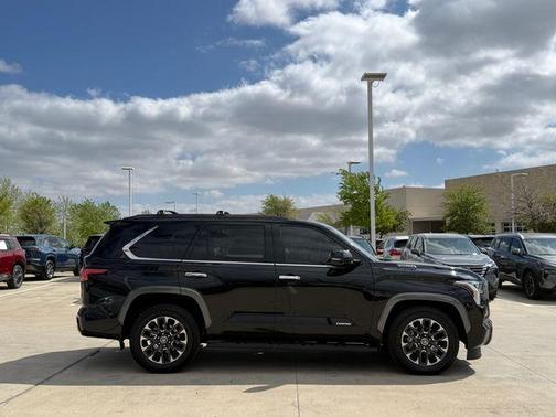 Midnight Black 2023 Toyota Sequoia Limited