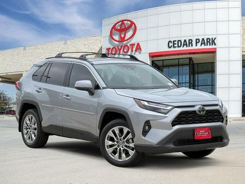 Silver Sky Metallic 2025 Toyota RAV4 XLE Premium