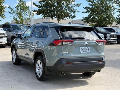 Lunar Rock 2019 Toyota RAV4 Hybrid XLE