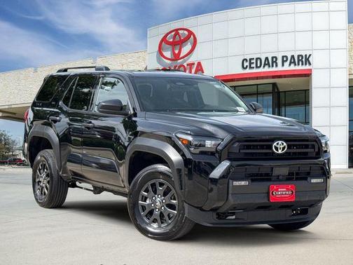 Black 2025 Toyota 4Runner SR5