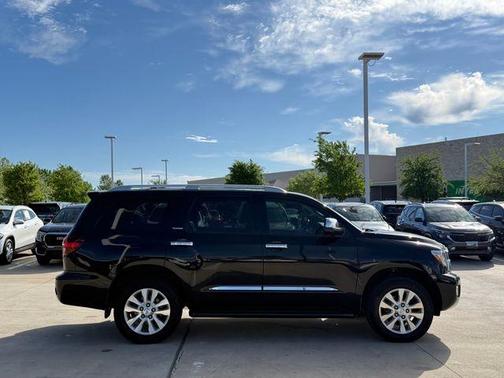 Midnight Black Metallic 2019 Toyota Sequoia Platinum
