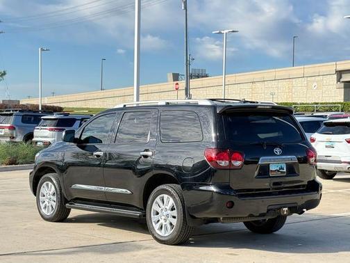 Midnight Black Metallic 2019 Toyota Sequoia Platinum