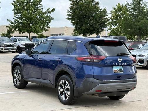 Caspian Blue 2021 Nissan Rogue SV