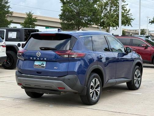 Caspian Blue 2021 Nissan Rogue SV