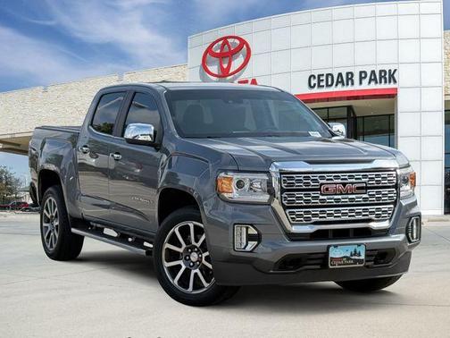 Satin Steel Metallic 2022 GMC Canyon Denali
