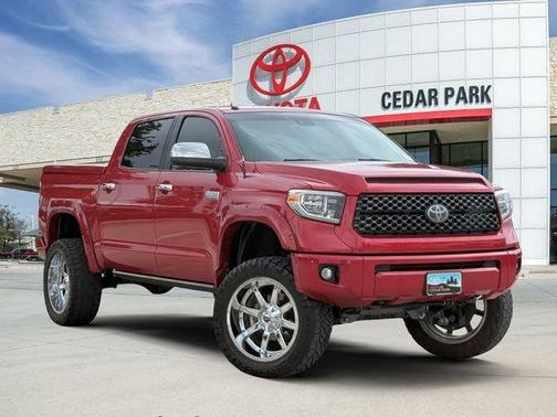 Barcelona Red Metallic 2019 Toyota Tundra Platinum