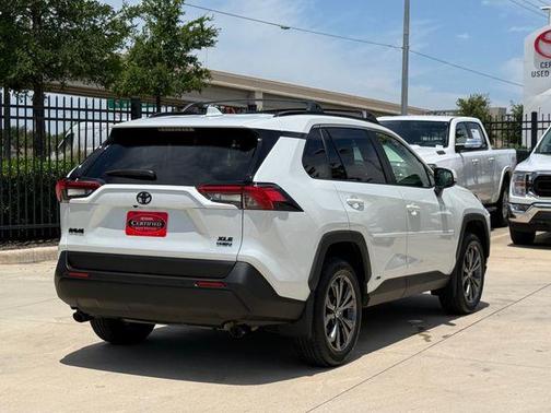 Wind Chill Pearl 2025 Toyota RAV4 Hybrid XLE Premium