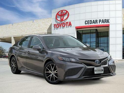 Predawn Gray Mica 2024 Toyota Camry Hybrid SE
